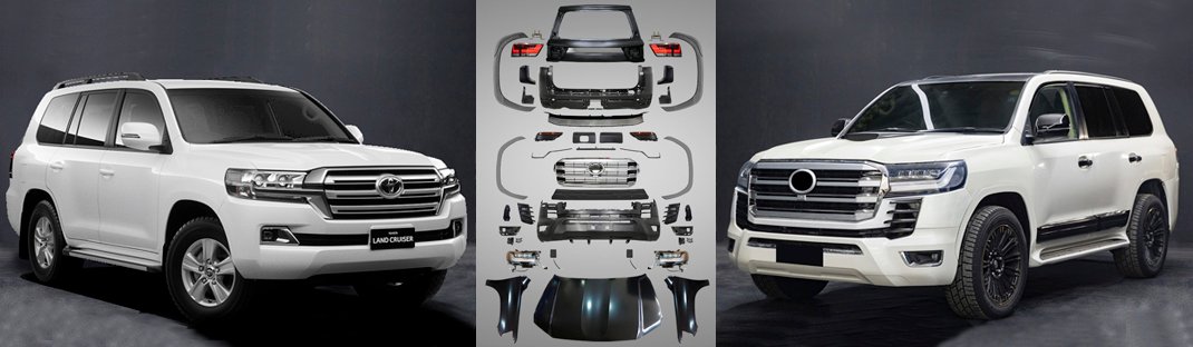 Китайці запропонували недорогий спосіб перетворити на Toyota Land Cruiser 300 позашляховик попереднього покоління