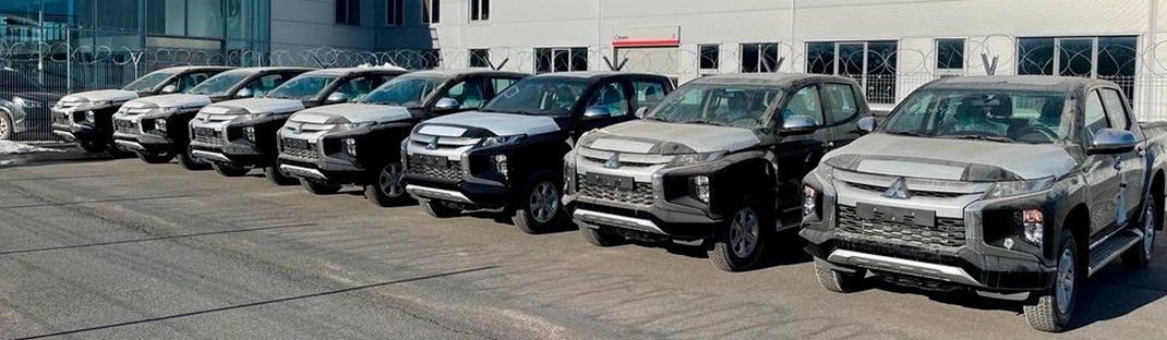 Пікапи Mitsubishi L200 для потреб ЗСУ від компанії АТБ.