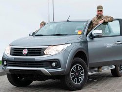 Пікапи Fiat для потреб ЗСУ