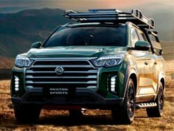 SsangYong випустив оновлений пікап Rexton Sports на ринок Кореї