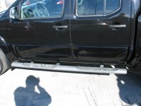 Накладки на двери листва Nissan Navara Накладки на двери листва Nissan Navara