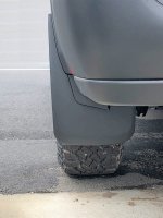 Бризковики AR Design Dodge Ram 2019+ передні + задні з розширювачами