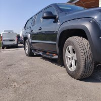 Подножки металлические Tamsan Toyota Hilux 2015+