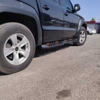 Подножки металлические Tamsan Toyota Hilux 2015+