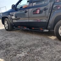 Подножки металлические Tamsan Toyota Hilux 2015+