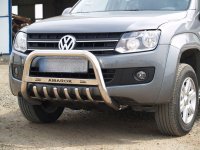 Защитная дуга низкая с грилем Tamsan для Volkswagen Amarok 2010+