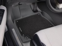 Ковры резиновые + ворс   WeatherTech Lexus RX 2016+ передние черные