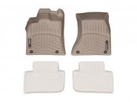 Ковры резиновые WeatherTech  Audi Q5 2009-2017 передние бежевые