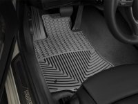 Ковры резиновые WeatherTech без бортика передние BMW 6 2012-2017 черные