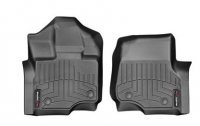 Ковры резиновые WeatherTech 3D  Ford F-150 15+ (Crew Cab, SuperCab) передние черные