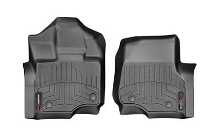 Килими гумові передні WeatherTech Ford F150 2021+ для авто з консоллю