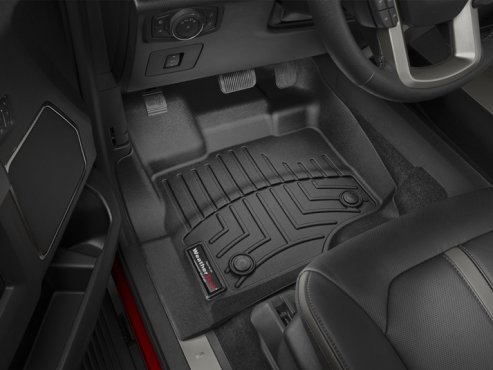 Килими гумові передні WeatherTech Ford F150 2021+ для авто з консоллю