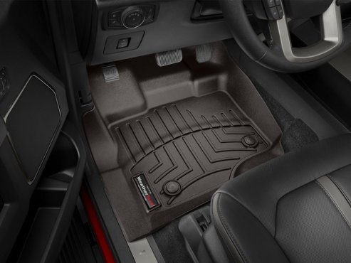 Килими гумові передні WeatherTech Ford F150 2021+ для авто з консоллю