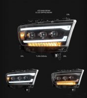 Передние фары LED Dodge RAM 