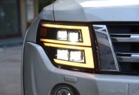 Передние фары LED Mitsubishi Pajero