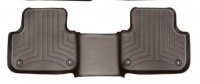 Ковры резиновые WeatherTech Audi Q7 16+ задние какао