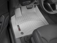 Ковры резиновые WeatherTech Audi Q7 16+ передние серые