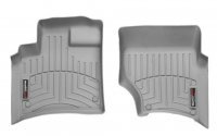 Ковры резиновые WeatherTech Audi Q7 2006-2014 передние серые