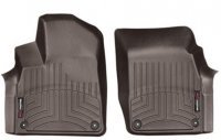 Ковры резиновые WeatherTech Audi Q8 2018+ передние какао