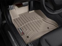 Ковры резиновые WeatherTech BMW  5-Series  2011-2016 передние бежевые 2WD