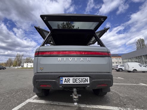 Кунг на Rivian R1T AR Design металевий