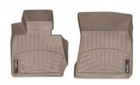 Ковры резиновые WeatherTech BMW X3 2010-2017 передние бежевые