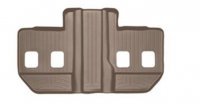 Ковры резиновые WeatherTech Cadillac Escalade ESV 2007-2010 третий ряд бежевый (если  второй ряд капитанский )