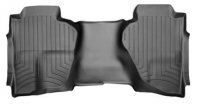 Ковры резиновые WeatherTech Chevrolet Silverado 2014-2019 задний черный ( Double Cab CARPET )