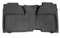 Ковры резиновые WeatherTech Chevrolet Silverado 2014-2019 задний черный (Crew CARPET )