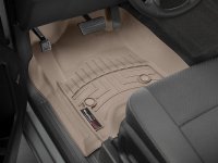Ковры резиновые WeatherTech Chevrolet Tahoe 2015-2020  передние бежевые (раздельные сиденья )