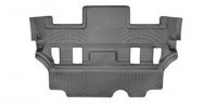 Ковры резиновые WeatherTech Chevrolet Tahoe 2015-2020 третий ряд черный ( второй ряд диван )