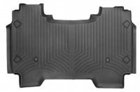 Ковры резиновые WeatherTech Dodge Ram1500  Crew Cab 2019+  задний черный ( без короба под сиденьем )