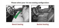 Ковры резиновые WeatherTech Ford F-150 15+ (CrewCab .без передней кансоли ) задние черные Ковры резиновые WeatherTech Ford F-150 15+ (CrewCab .без передней кансоли ) задние черные