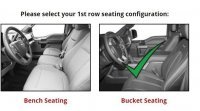 Ковры резиновые WeatherTech Ford F-150 15+ (CrewCab .с передней кансолью ) задние черные