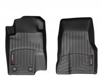 Ковры резиновые WeatherTech Ford Mustang 2009-2011 передние черные (две клипсы водитель)