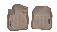 Ковры резиновые WeatherTech Honda CR-V 2018+ передние бежевые