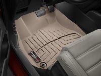 Ковры резиновые WeatherTech Honda CR-V 2018+ передние бежевые