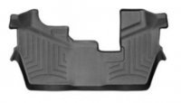 Ковры резиновые WeatherTech Honda Pilot 2015+ третий ряд  черный 8-ми местная