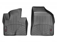 Ковры резиновые WeatherTech Hyundai Santa Fe 2010-2012  передние черные ( EURO )