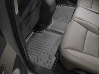 Ковры резиновые WeatherTech Hyundai Santa Fe 2013-2018  задний черный (5-ти местная )