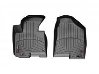 Ковры резиновые WeatherTech Hyundai ix35 2010-2014  передние черные ( клипсы )