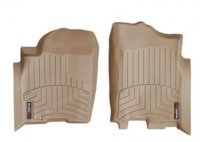 Ковры резиновые WeatherTech Infiniti QX56 2004-2010 передние бежевые