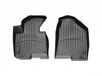 Ковры резиновые WeatherTech Kia Sportage 2010-2015  передние черные ( клипсы )