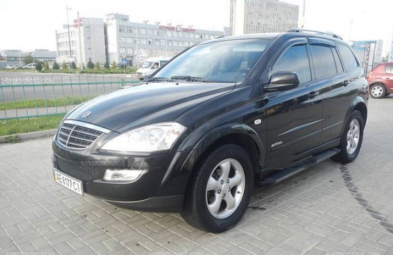 Дефлектори вікон вітровики для SsangYong Kyron 2007+