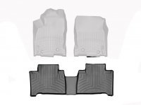 Ковры резиновые WeatherTech Lexus NX 2015+ задние черные