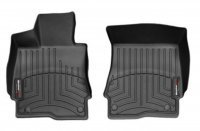 Ковры резиновые WeatherTech MB S-class (W221) 2006-2012 передние черные