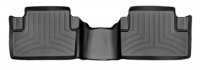Ковры резиновые WeatherTech Nissan Qashqai 2006-2014 задний черный