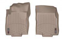 Ковры резиновые WeatherTech  Nissan X-Trail 2015+ передние бежевые
