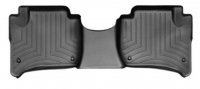 Ковры резиновые WeatherTech Porsche Cayenne 2015-2019  задние (2-х зонный климат) черные