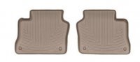 Ковры резиновые WeatherTech Porsche Panamera 2010-2016  задние бежевые